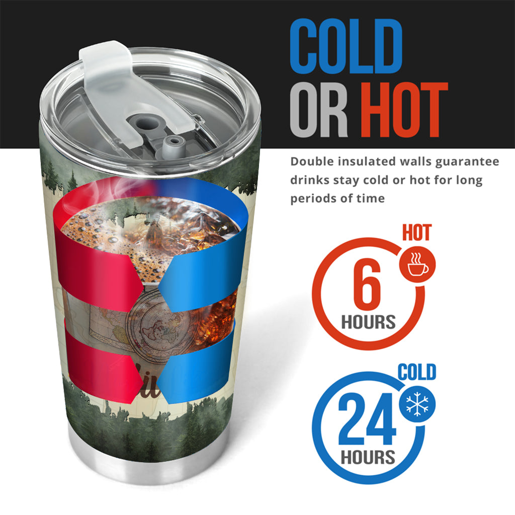 Not All Those Who Wander Are Lost - Personalized Photography Tumbler