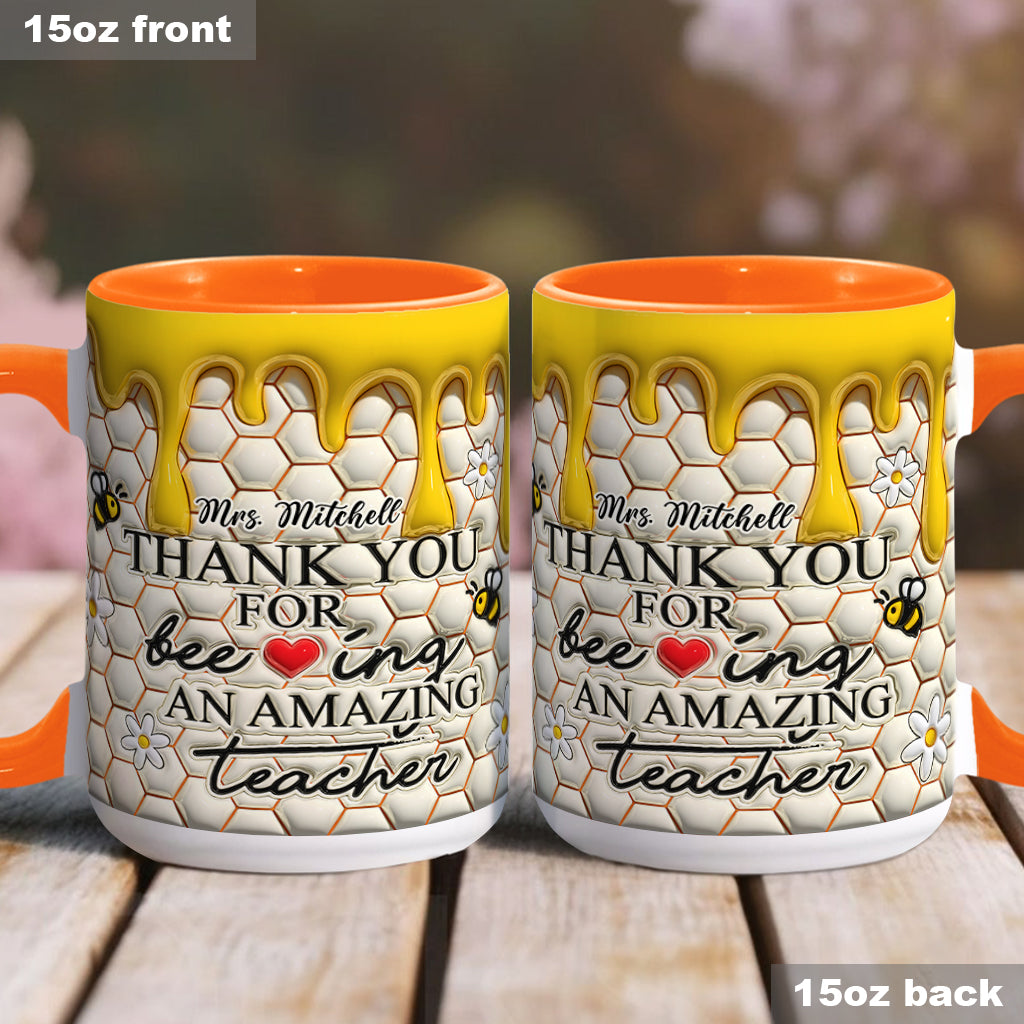 An Amazing Teacher - Personalized Teacher Accent Mug