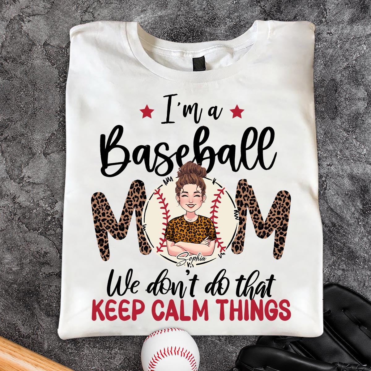 We Don't Do That Keep Calm Thing - Personalized Baseball T-shirt and Hoodie