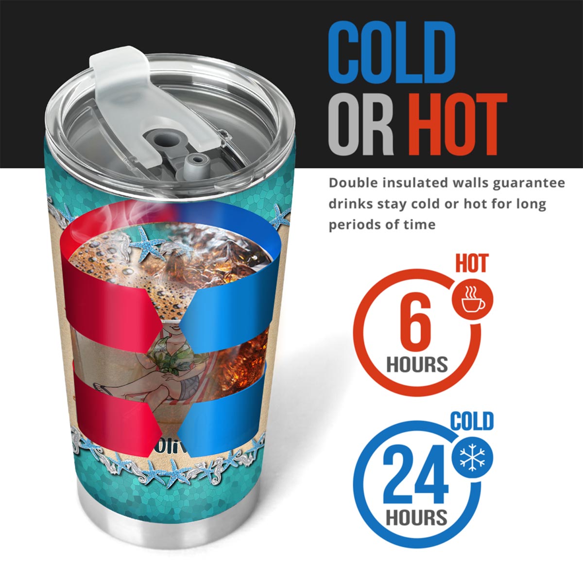 Life Is Better At The Beach - Personalized Sea Lover Tumbler