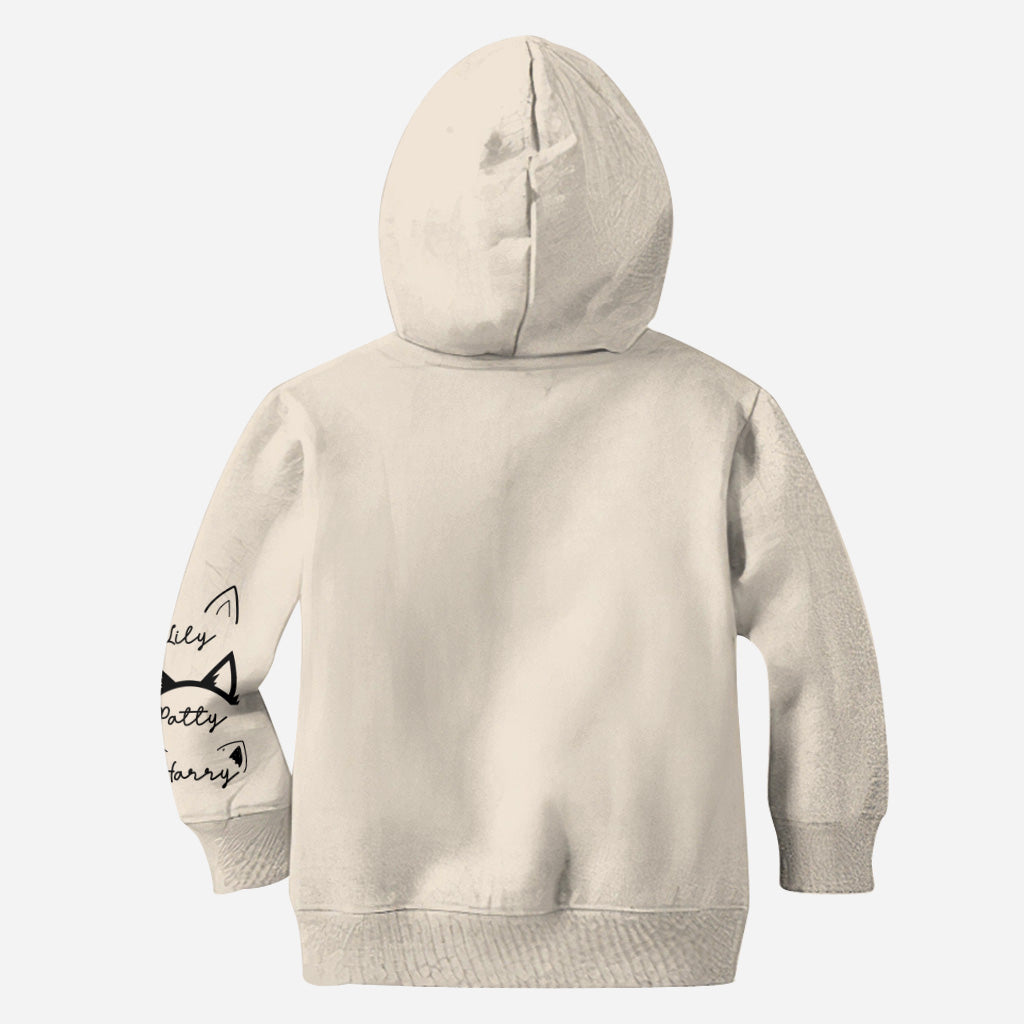 Cat Mom - Personalized Cat All Over Shirt