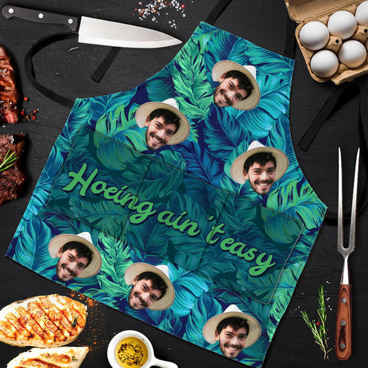 And Into The Garden - Gardening gift for mom, dad, grandma, him, her, wife, husband, girlfriend, boyfriend - Personalized Apron