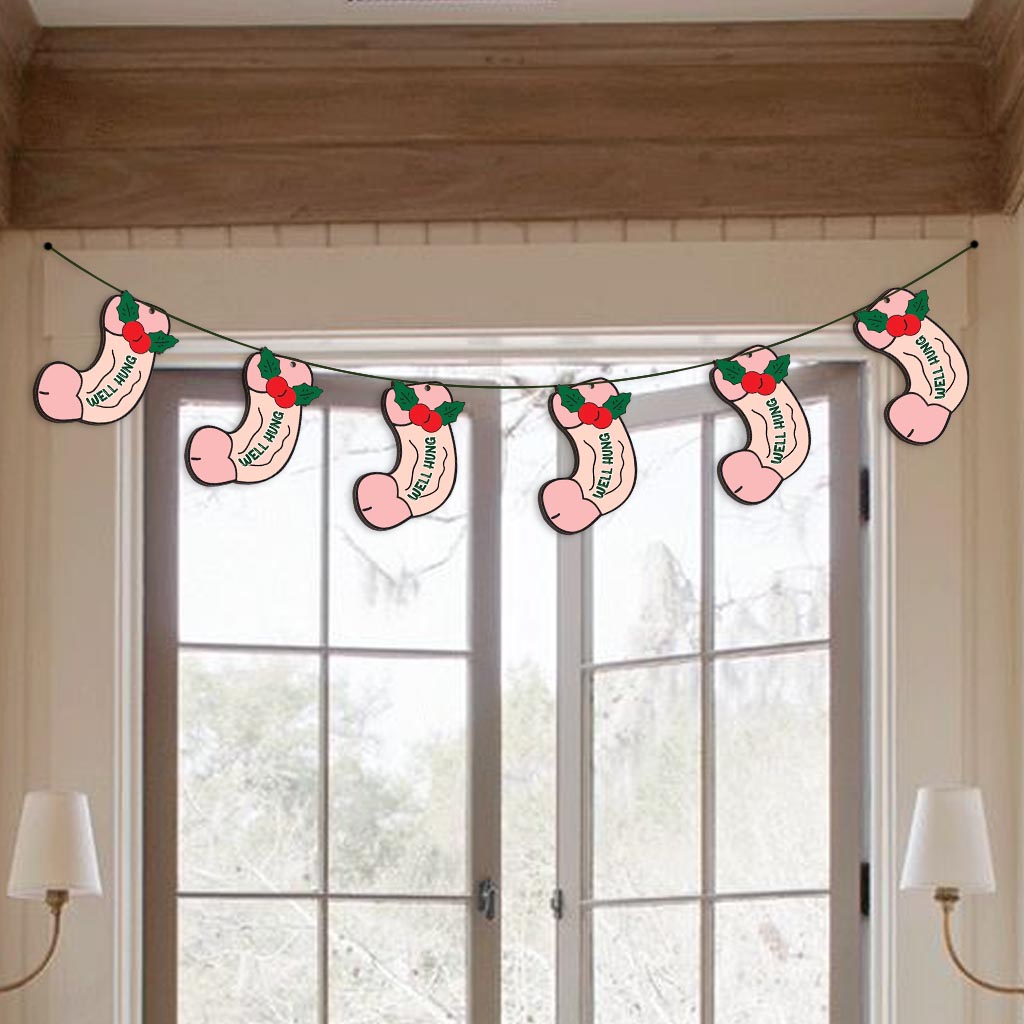 Well Hung - Personalized Couple Garland