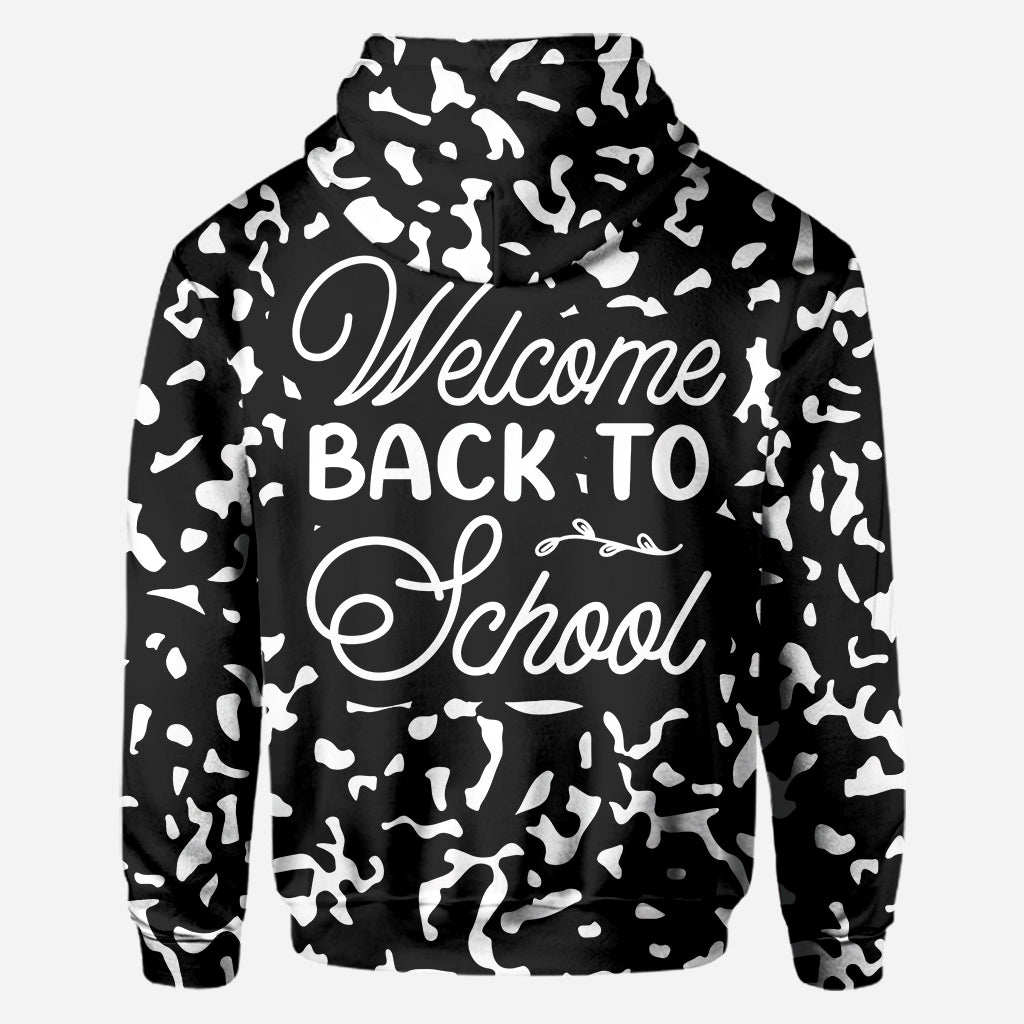 Welcome Back To School - Personalized Teacher All Over Shirt