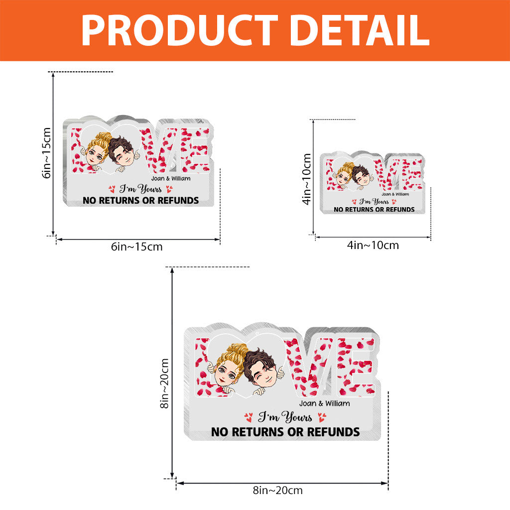 This Is Us - Couple gift for husband, wife, boyfriend, girlfriend, dog lover - Personalized Custom Shaped Acrylic Plaque