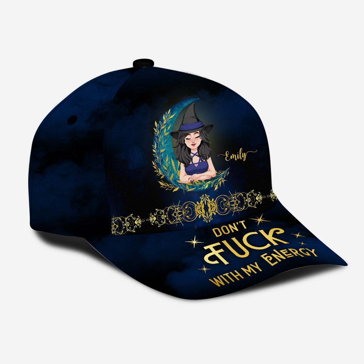 Don't F With My Energy - Personalized Witch Classic Cap