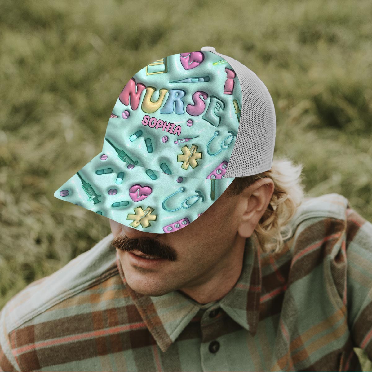 Nurse Life - Personalized Nurse Trucker Hat