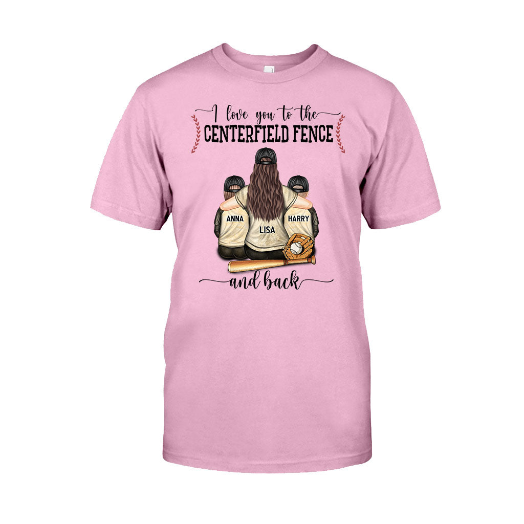 My Heart Is On That Field - Personalized Baseball T-shirt And Hoodie