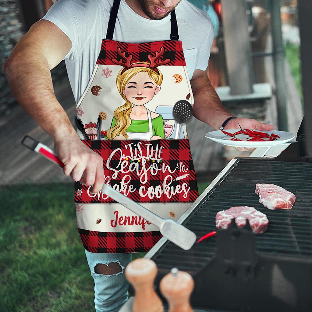 Til The Seasons To Bake Cookies - Personalized Baking Apron