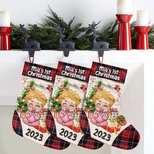 My 1st Christmas - Personalized Family Christmas Stockings