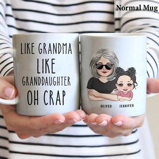 Like Father Like Son - Gift for dad, dad, son - Personalized Mug