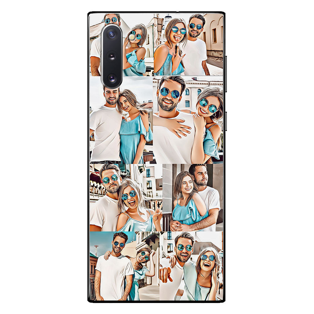 Cartoonize Photos Collage - gift for boyfriend, girlfriend, husband, wife - Personalized Phone Case