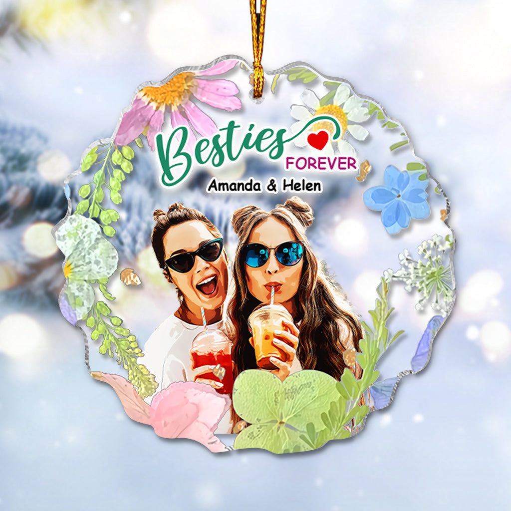 Besties Forever - Personalized Bestie Ornament