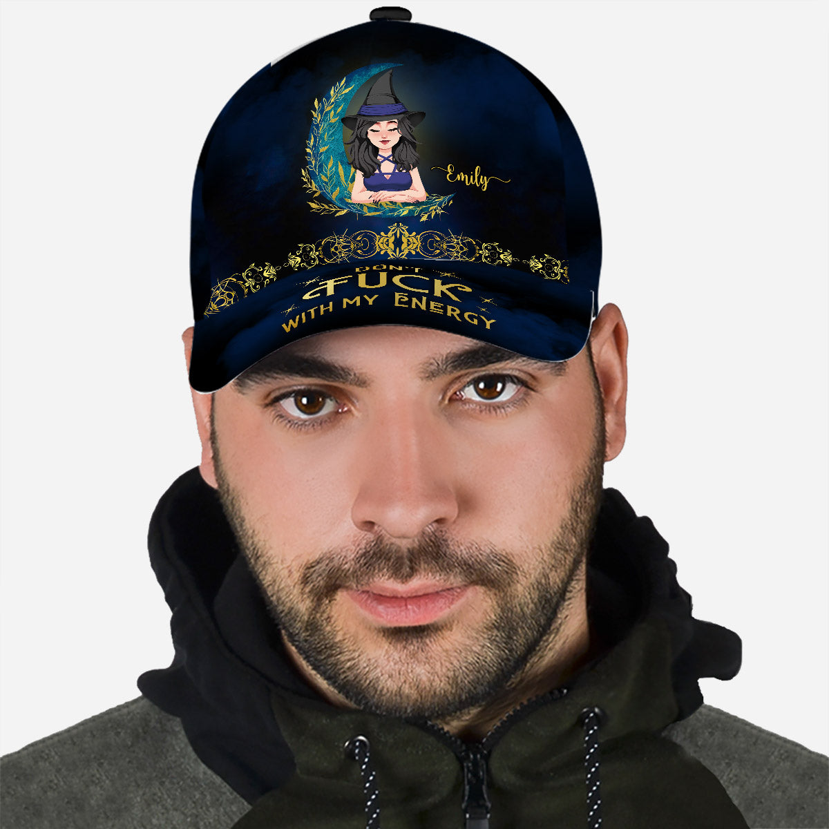 Don't F With My Energy - Personalized Witch Classic Cap