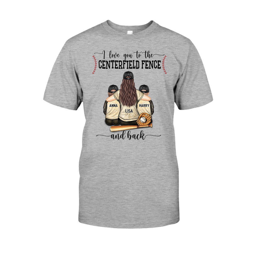 My Heart Is On That Field - Personalized Baseball T-shirt And Hoodie