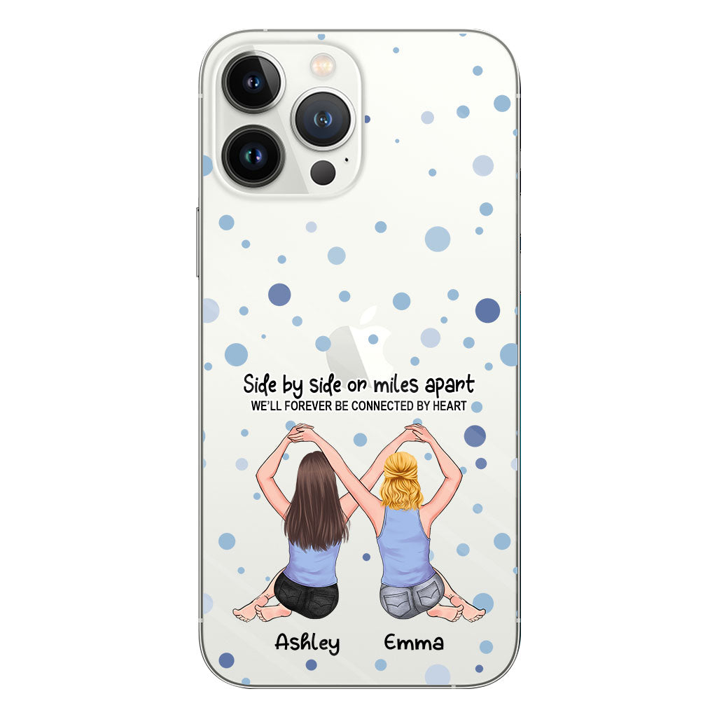 Bestie Forever - Bestie gift for sister - Personalized Clear Phone Case