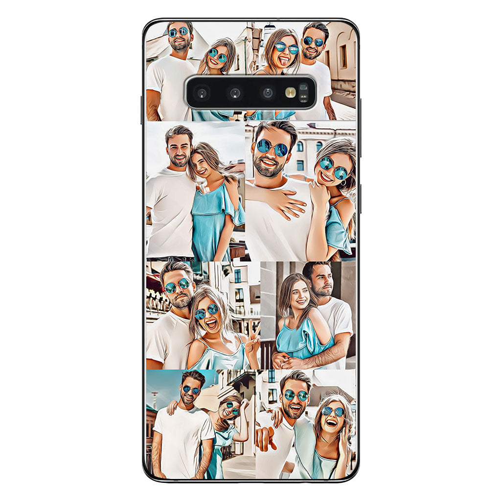 Cartoonize Photos Collage - gift for boyfriend, girlfriend, husband, wife - Personalized Phone Case