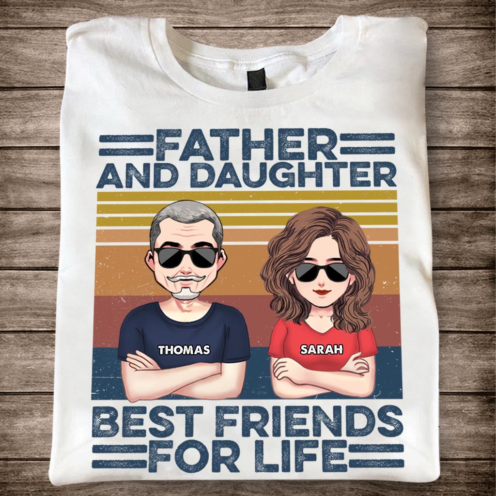 Like Father Like Son - Gift for dad, dad - Personalized T-shirt And Hoodie