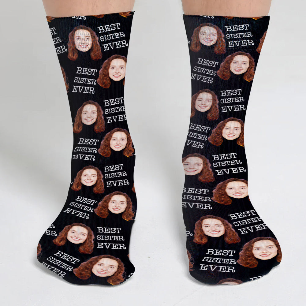 Custom Face - Personalized Bestie Socks