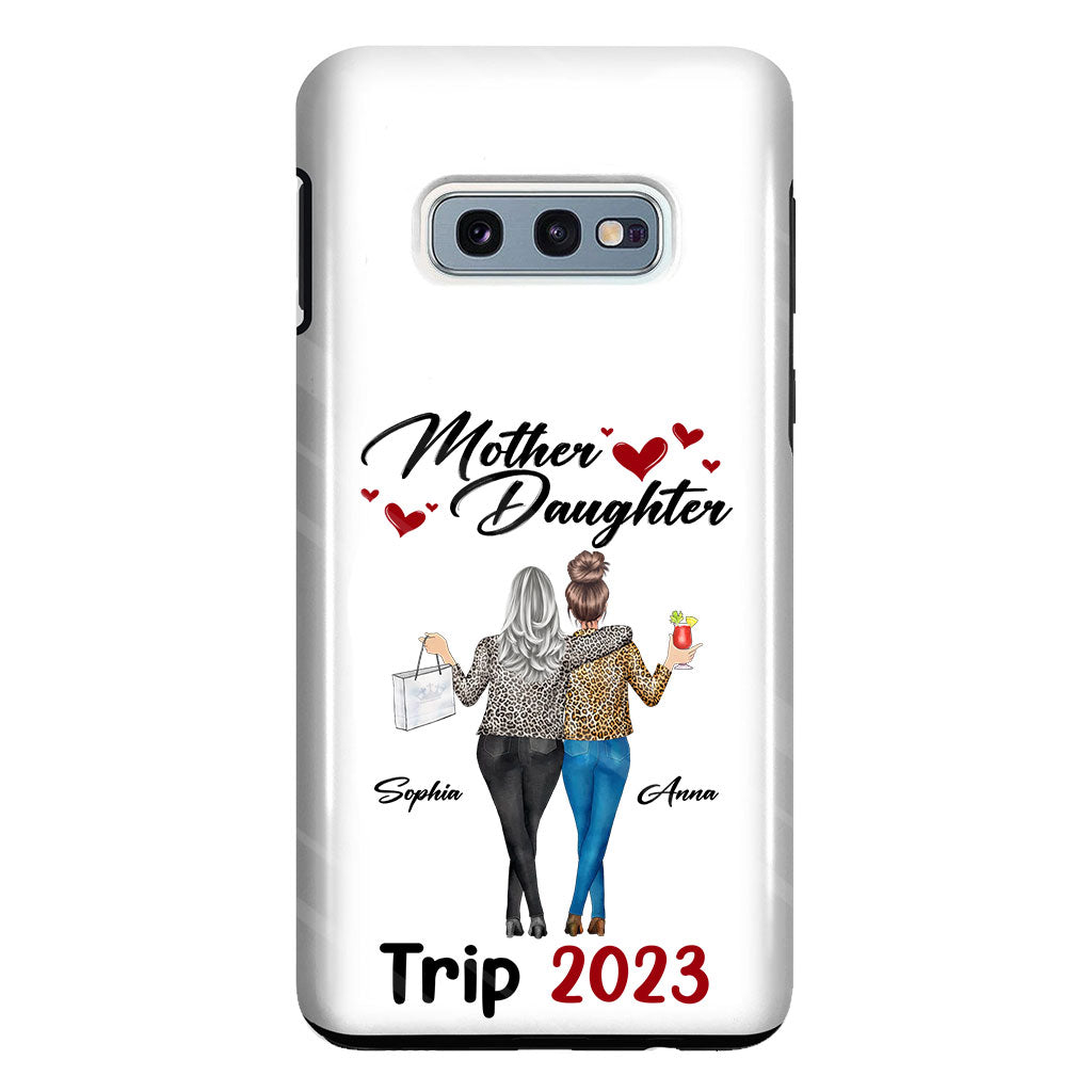 Love Horses - Personalized Mother Clear Phone Case