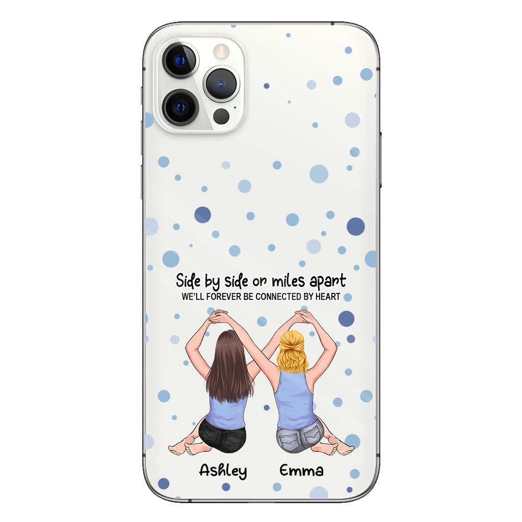 Bestie Forever - Bestie gift for sister - Personalized Clear Phone Case
