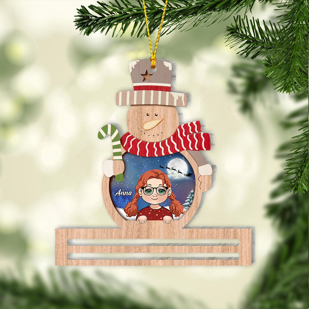 Holiday Present - Personalized Family Ornament