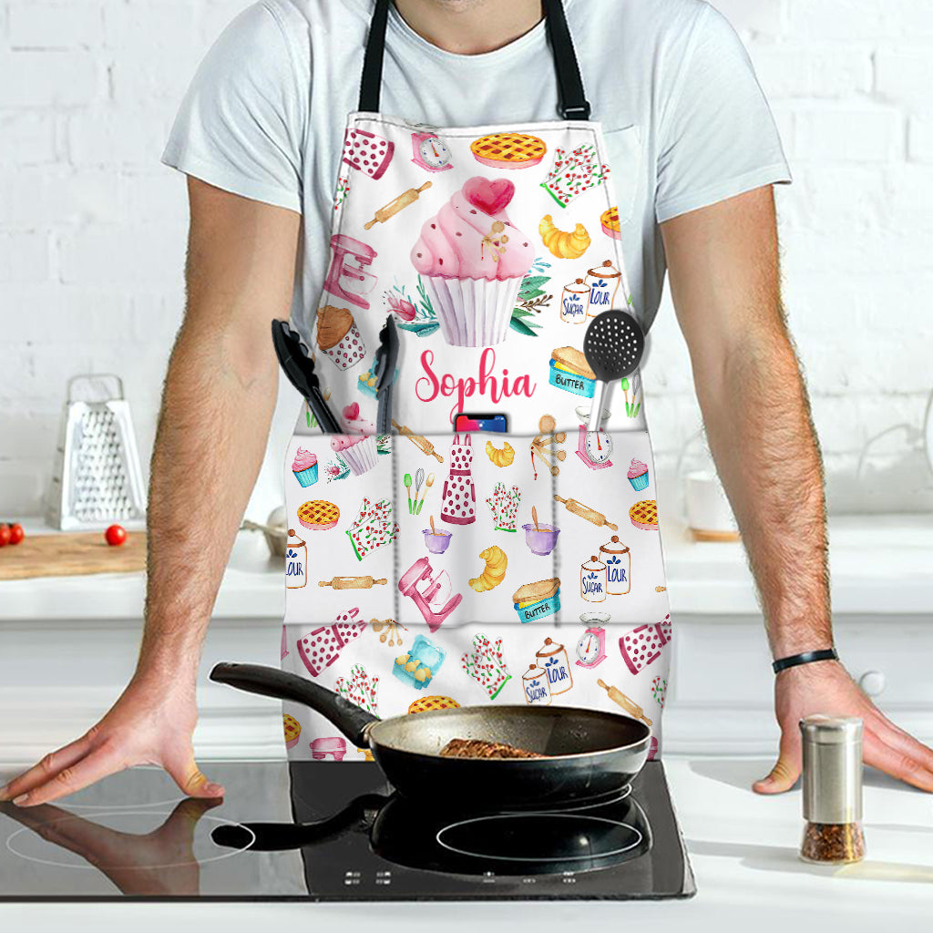 Just A Girl Who Loves Baking - Personalized Baking Apron