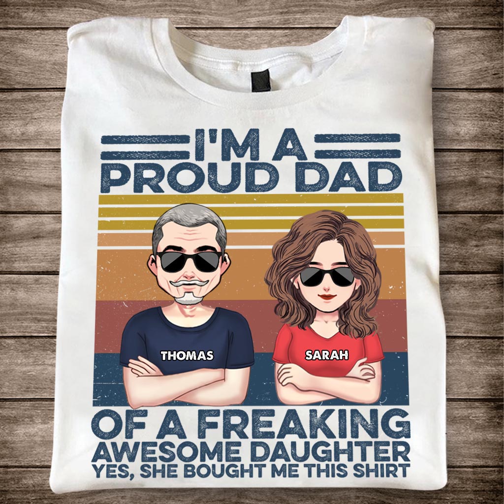 Like Father Like Son - Gift for dad, dad - Personalized T-shirt And Hoodie