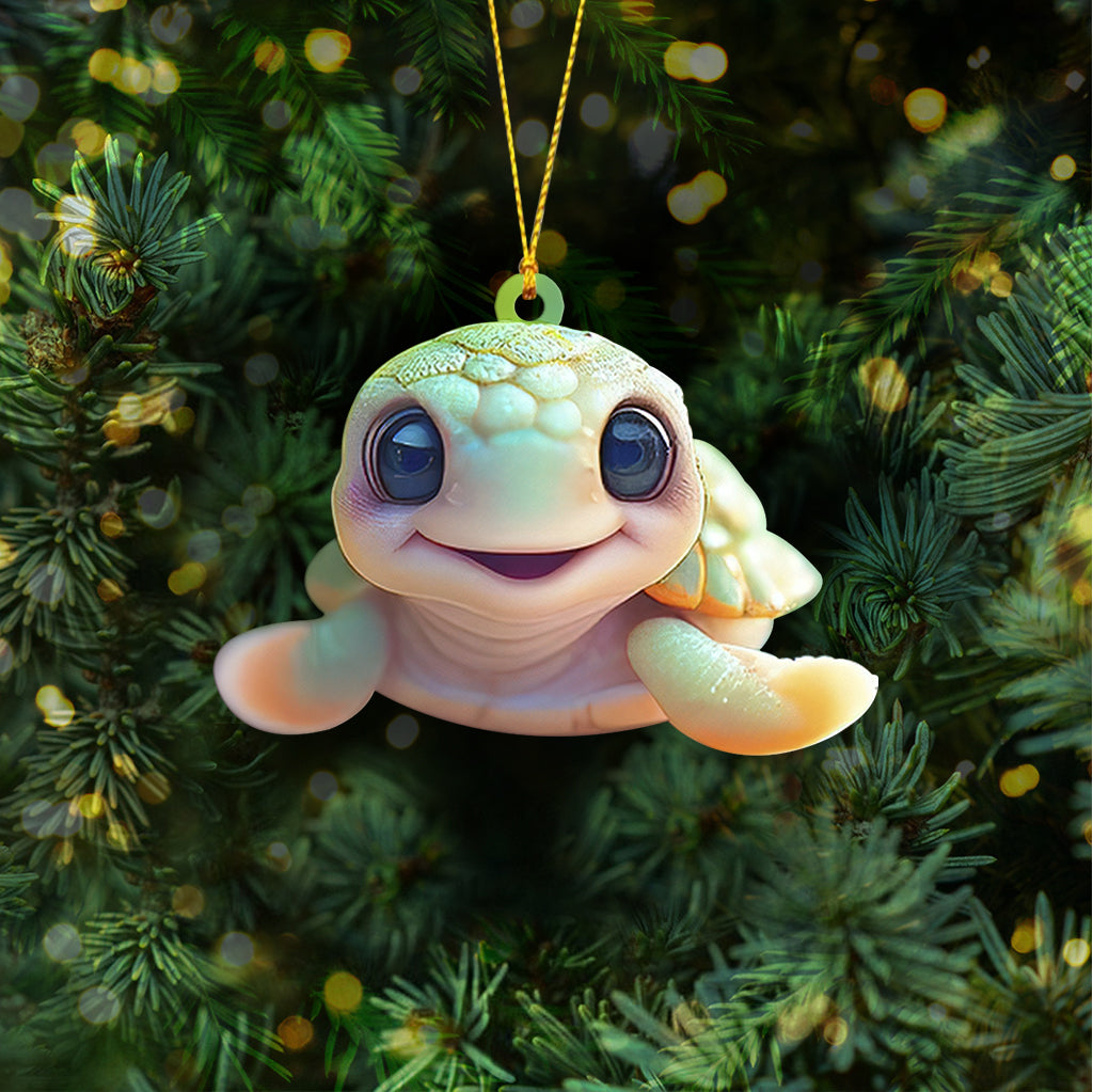 Love Turtles - Turtle Ornament