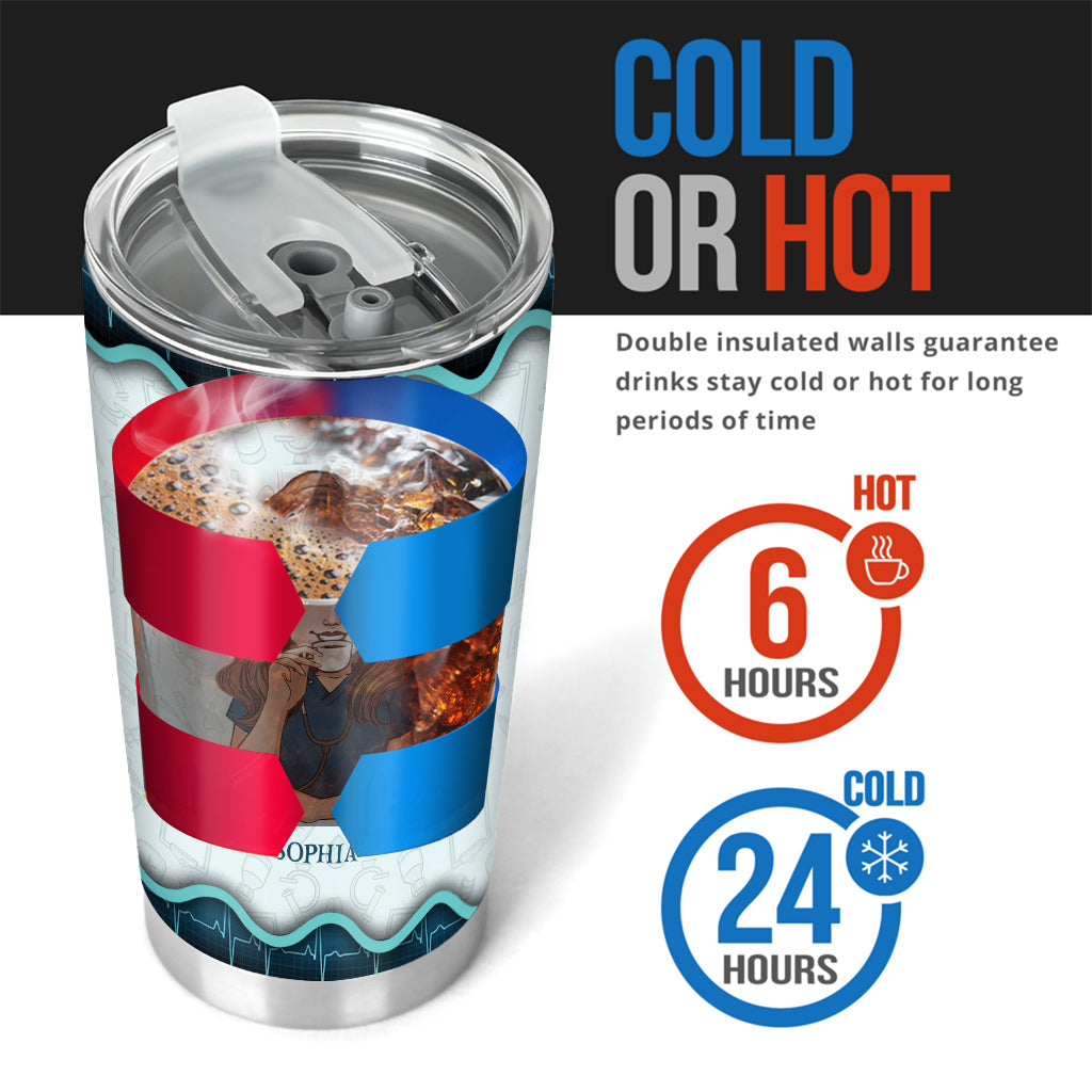 Nurse Nutrition Fact - Personalized Nurse Tumbler