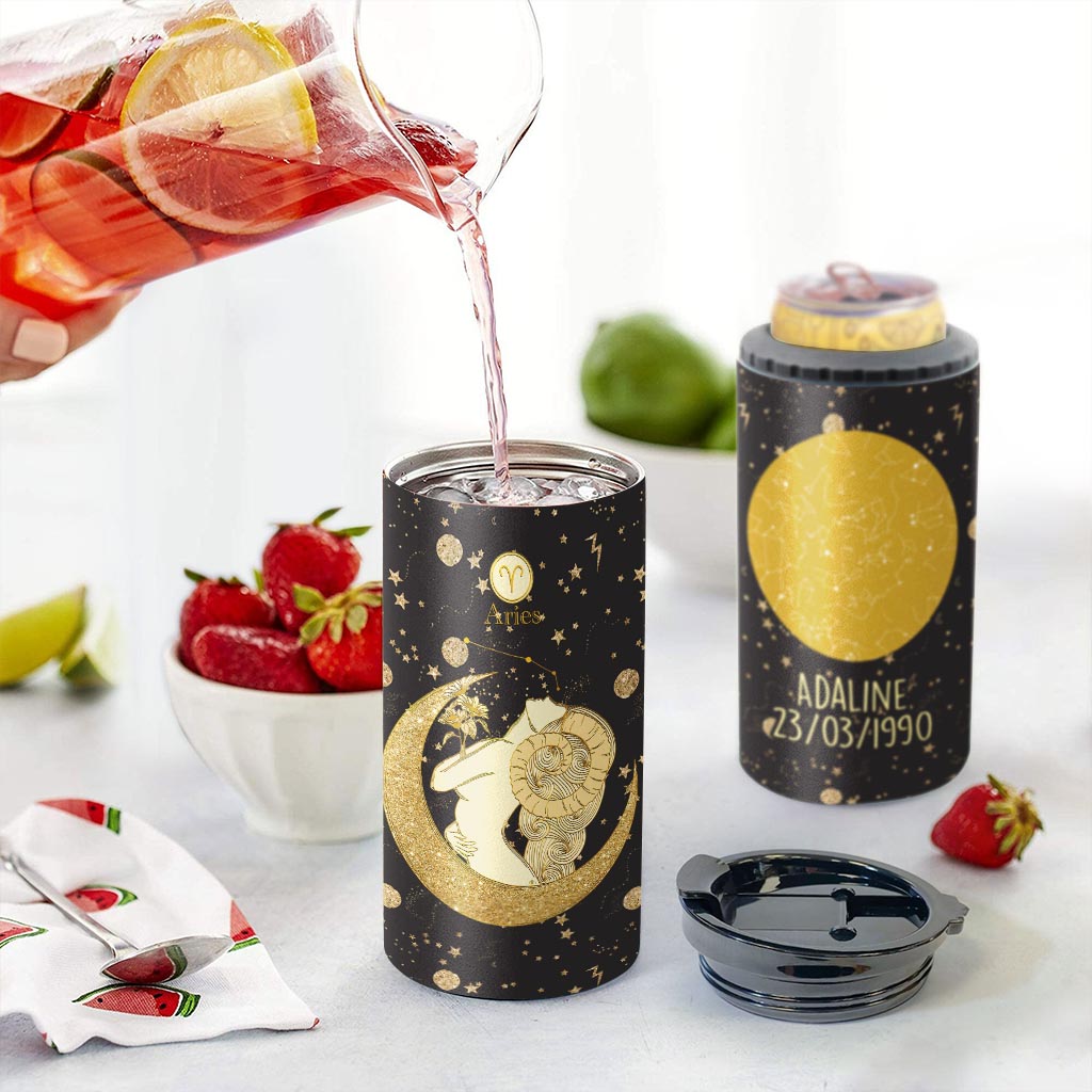 Zodiac Sign - Personalized Horoscope Can Cooler