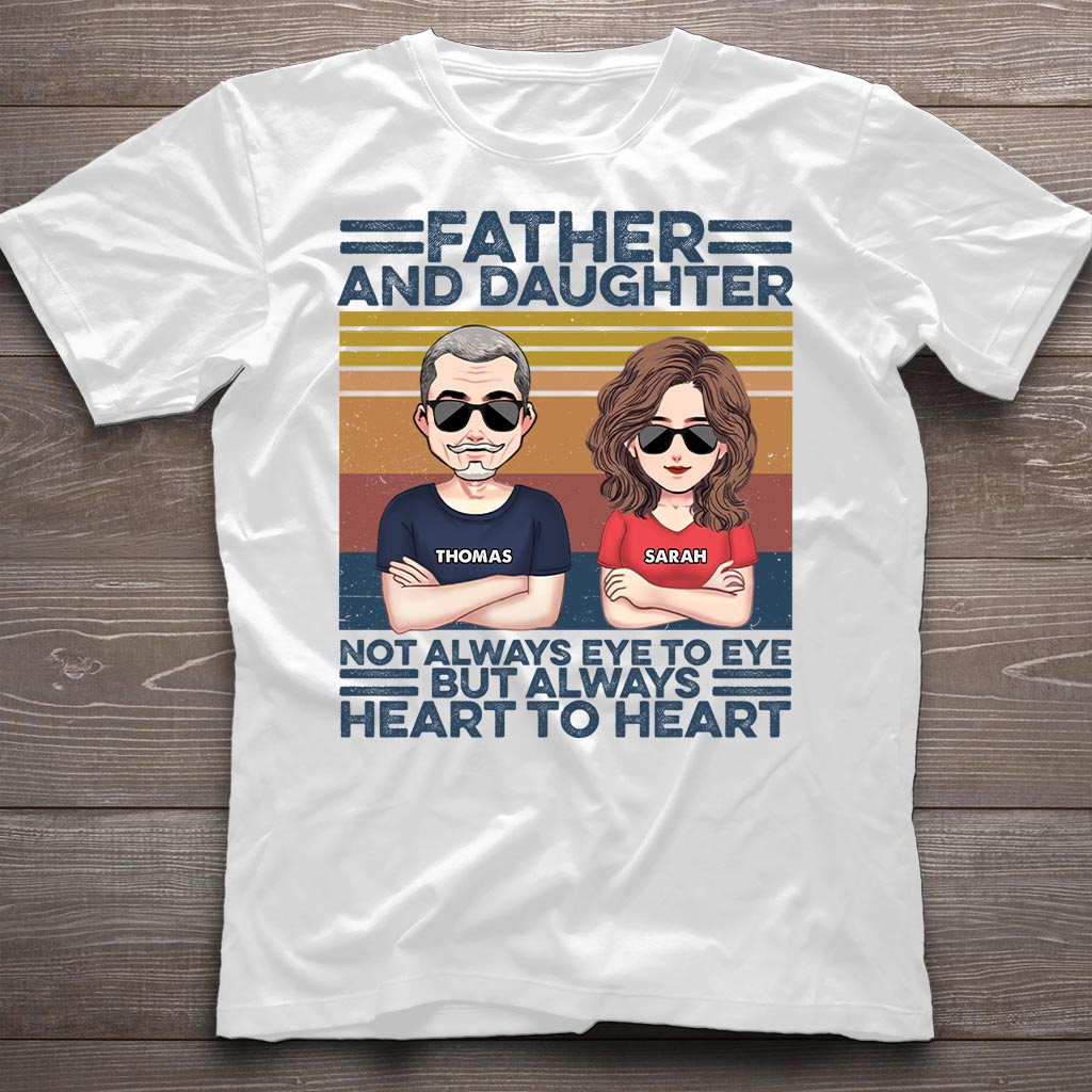 Like Father Like Son - Gift for dad, dad - Personalized T-shirt And Hoodie