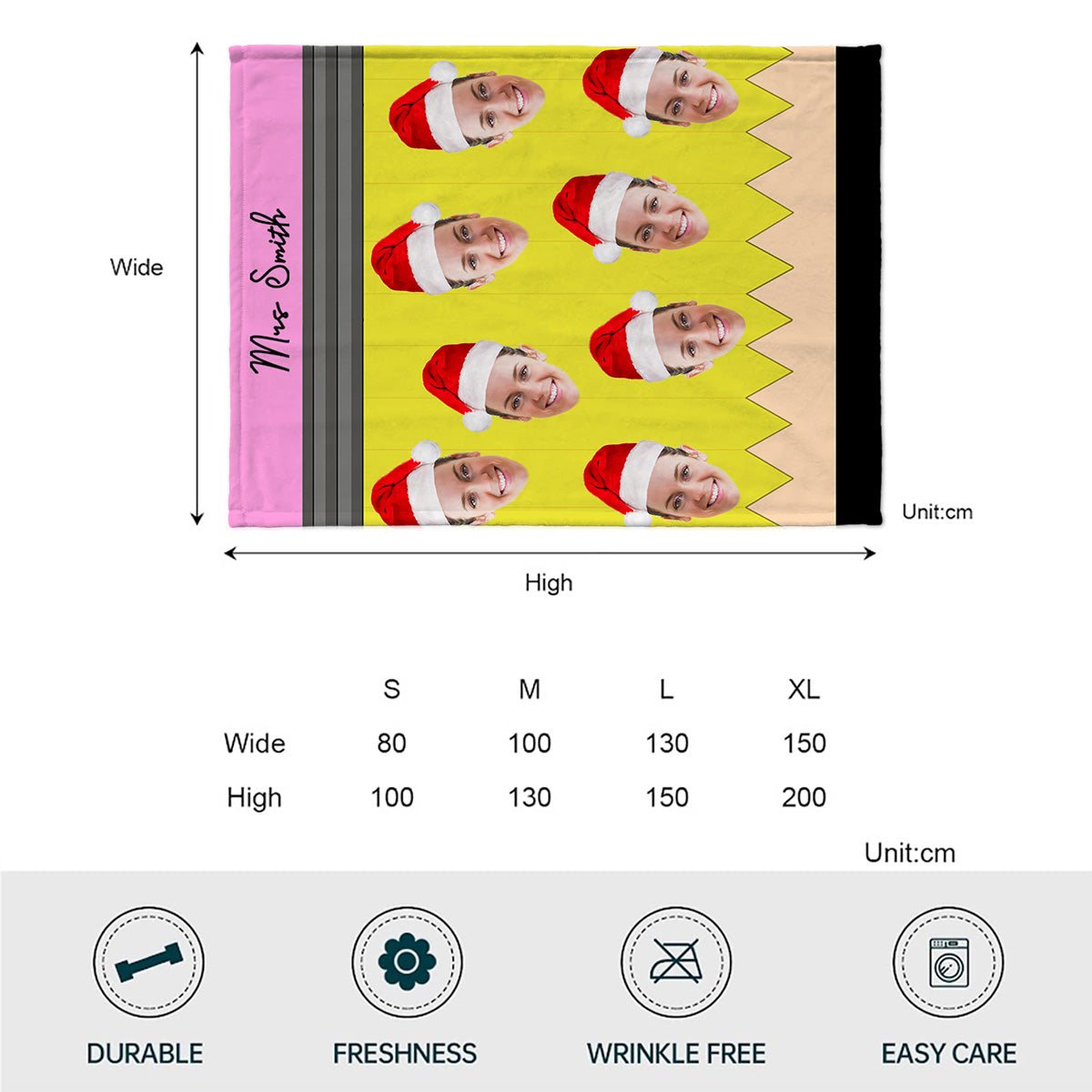 Teacher Life - Personalized Teacher Blanket