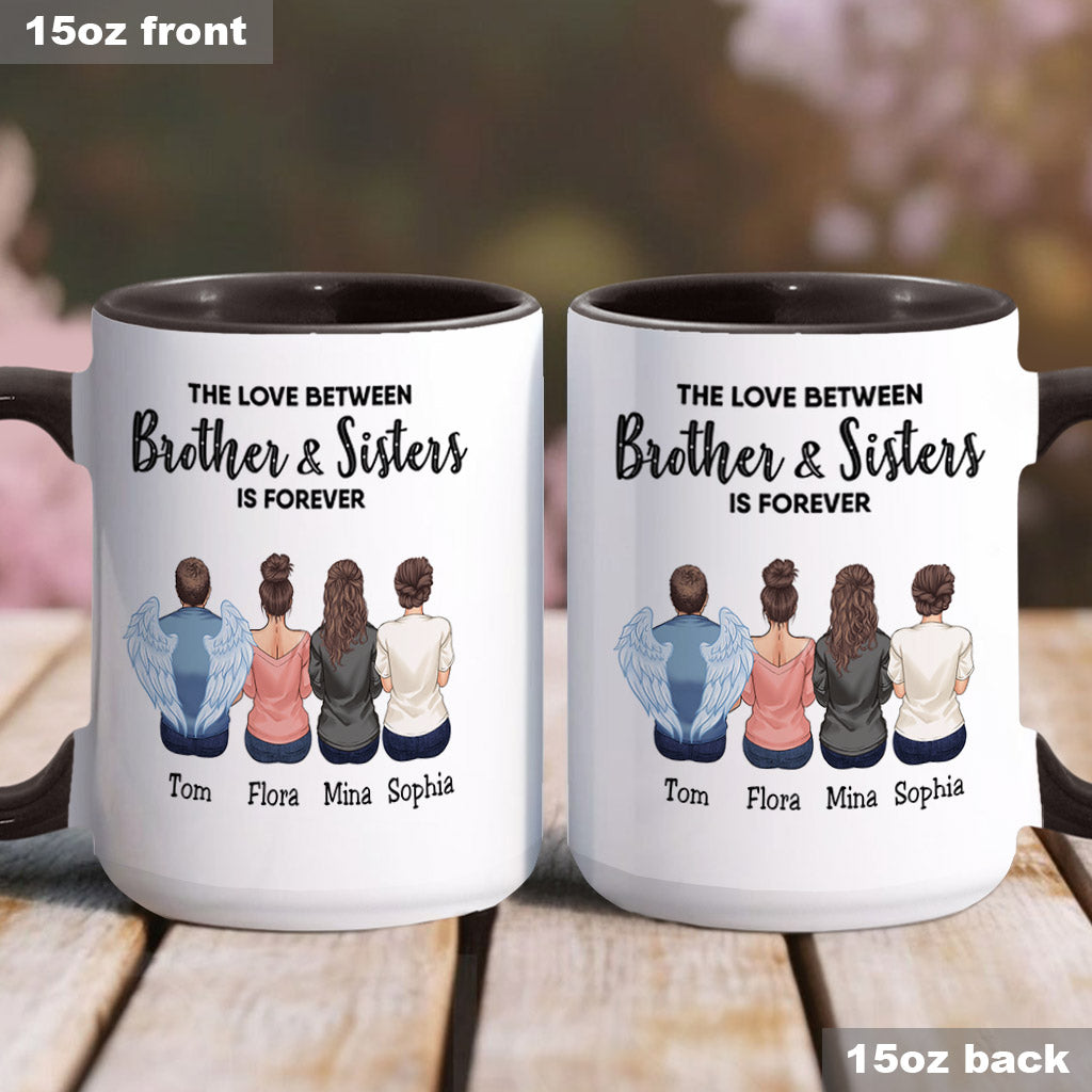 Family Is Forever - Personalized Family Accent Mug