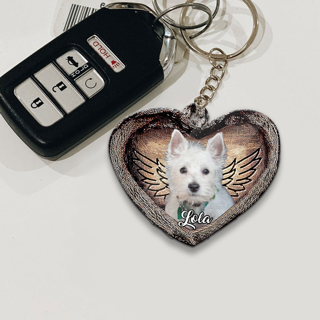 I Will Carry You - Personalized Dog Keychain