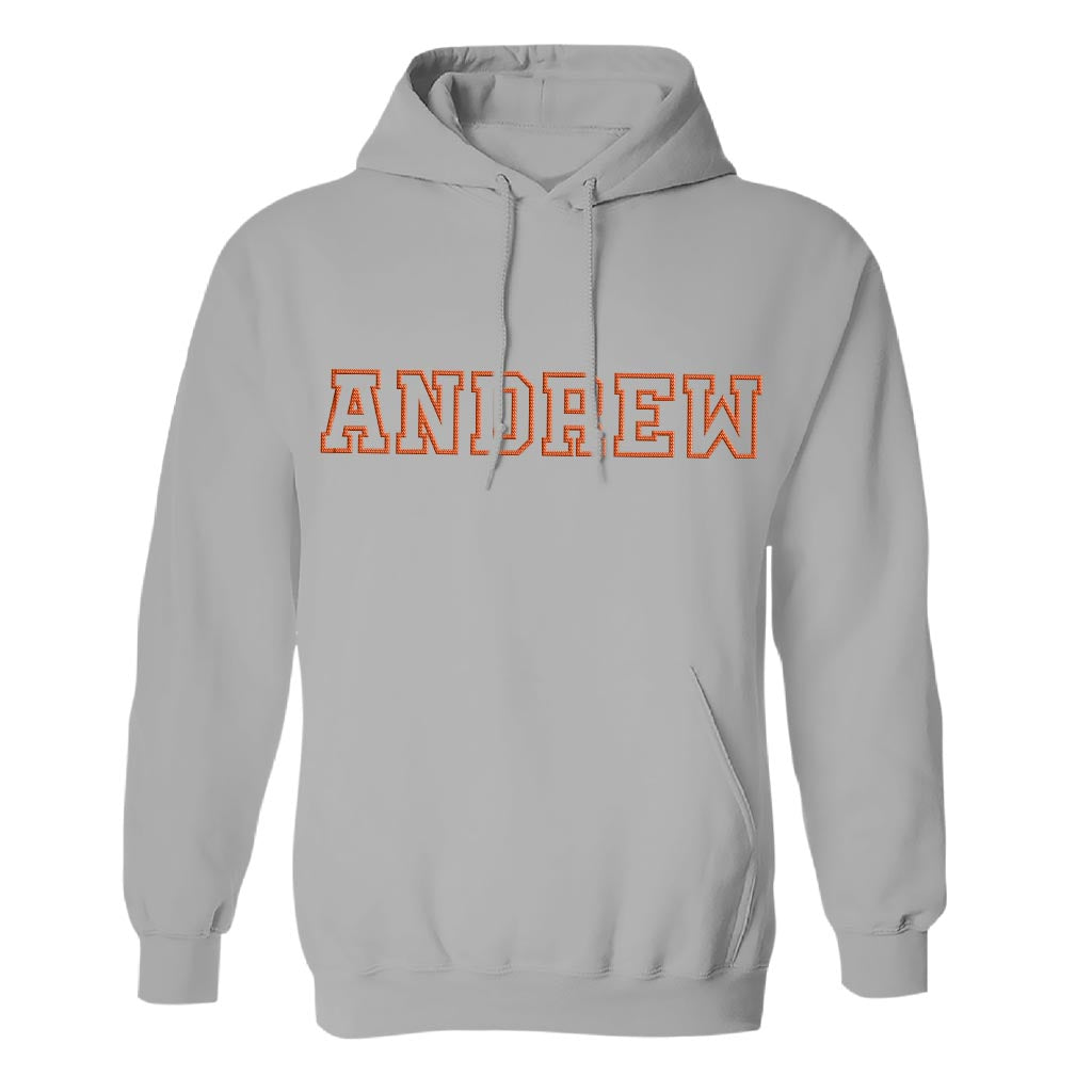 Custom Name - Personalized Kid Embroidered Hoodie