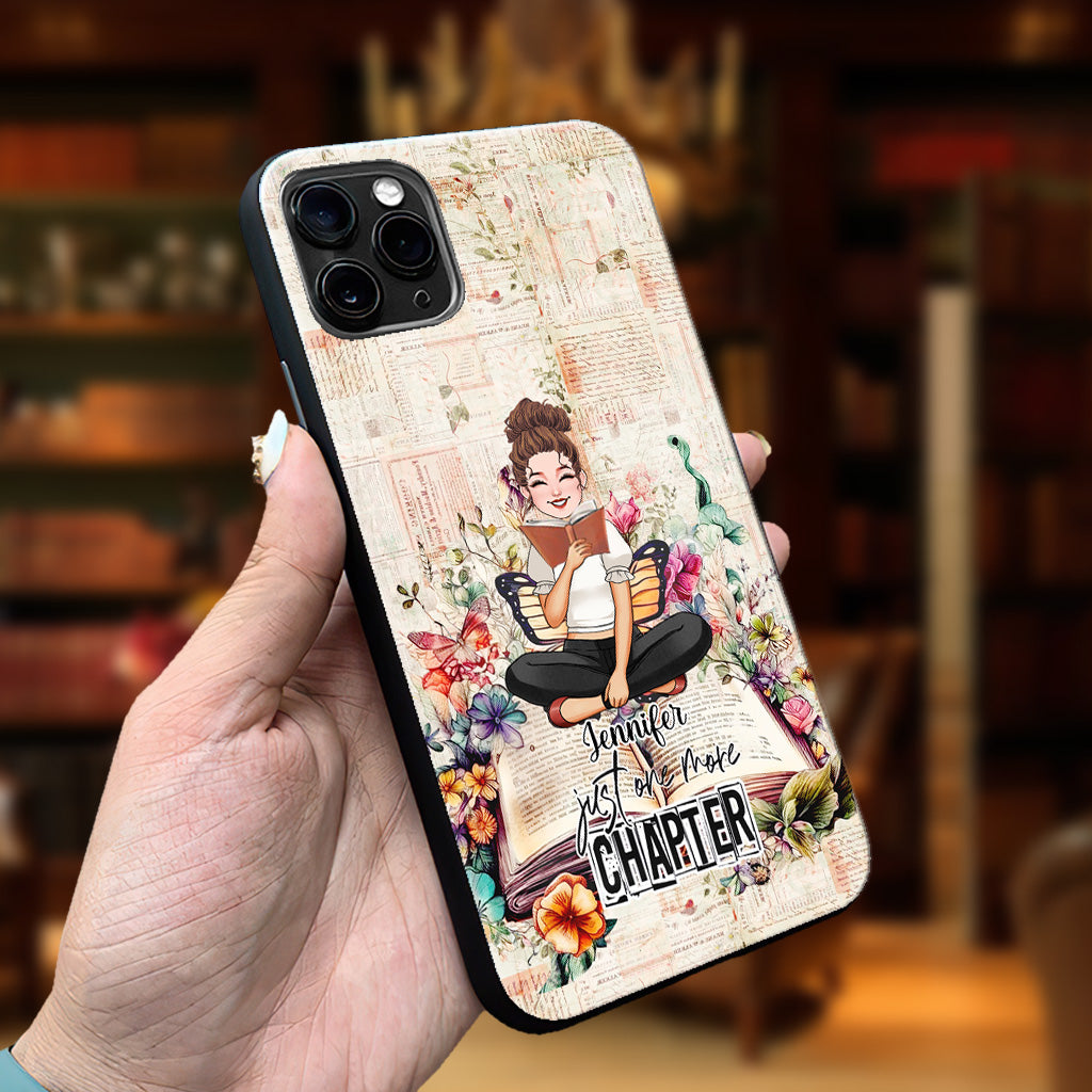 Just One More Chapter - Personalized Book Phone Case