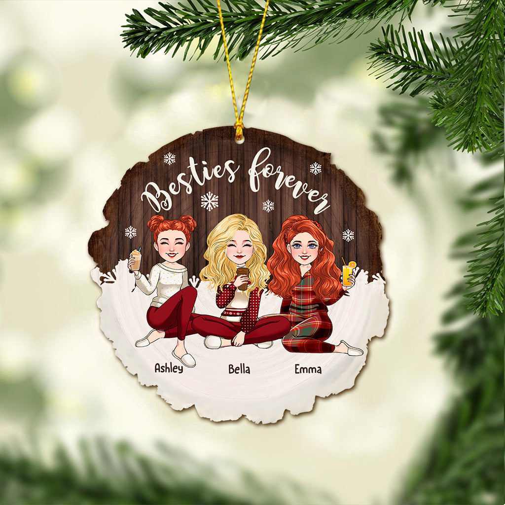 Besties Forever - Personalized Bestie Ornament