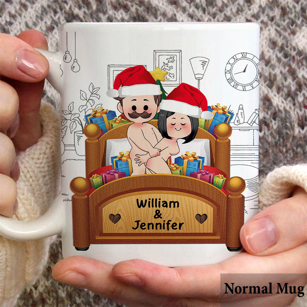 Let's Be Naughty - Personalized Couple Mug