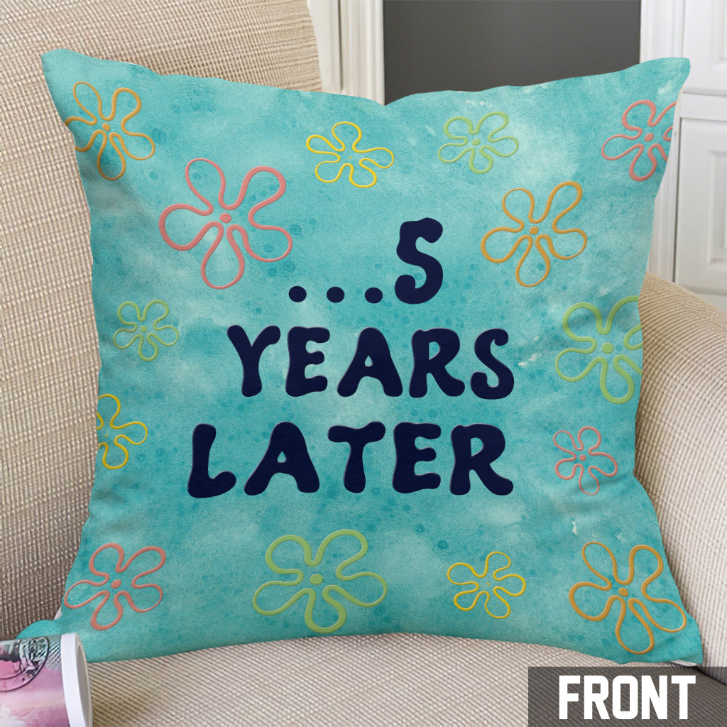 Years Later - Personalized Couple Throw Pillow