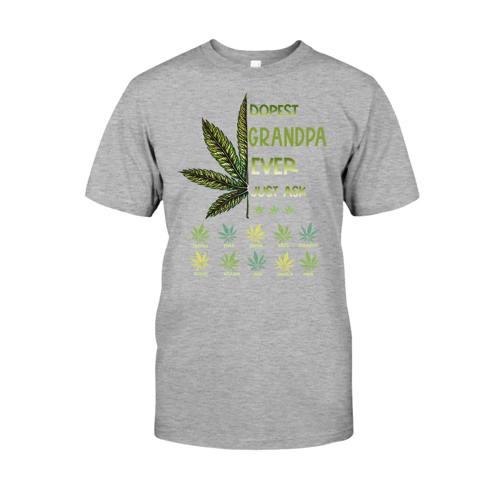 Dopest Dad Ever - Gift for dad, grandma, grandpa, mom, uncle, aunt, brother, sister - Personalized T-shirt And Hoodie