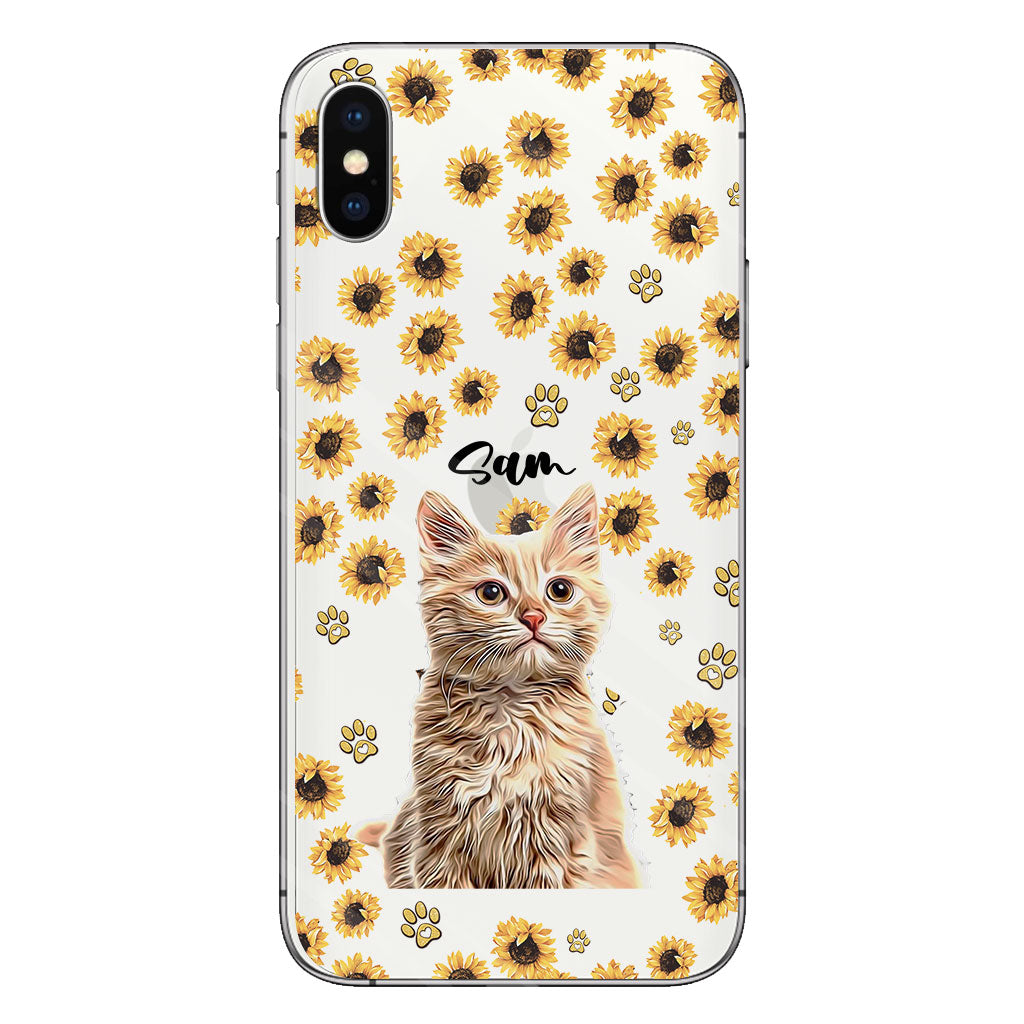 You Are My Sunshine - Personalized Dog Clear Phone Case