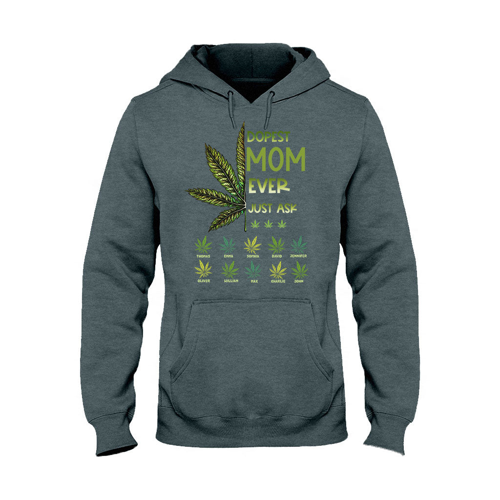 Dopest Dad Ever - Gift for dad, grandma, grandpa, mom, uncle, aunt, brother, sister - Personalized T-shirt And Hoodie