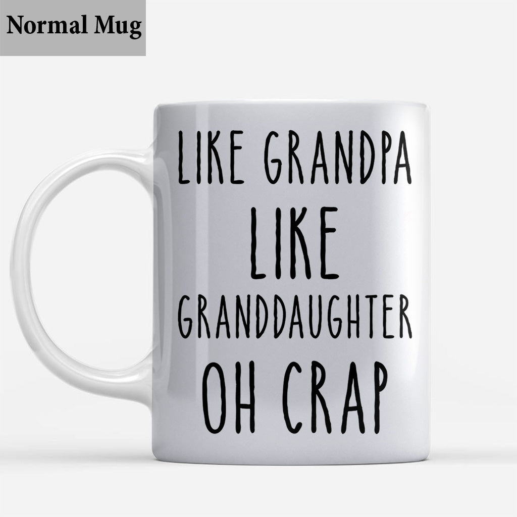 Like Father Like Son - Gift for dad, dad, son - Personalized Mug