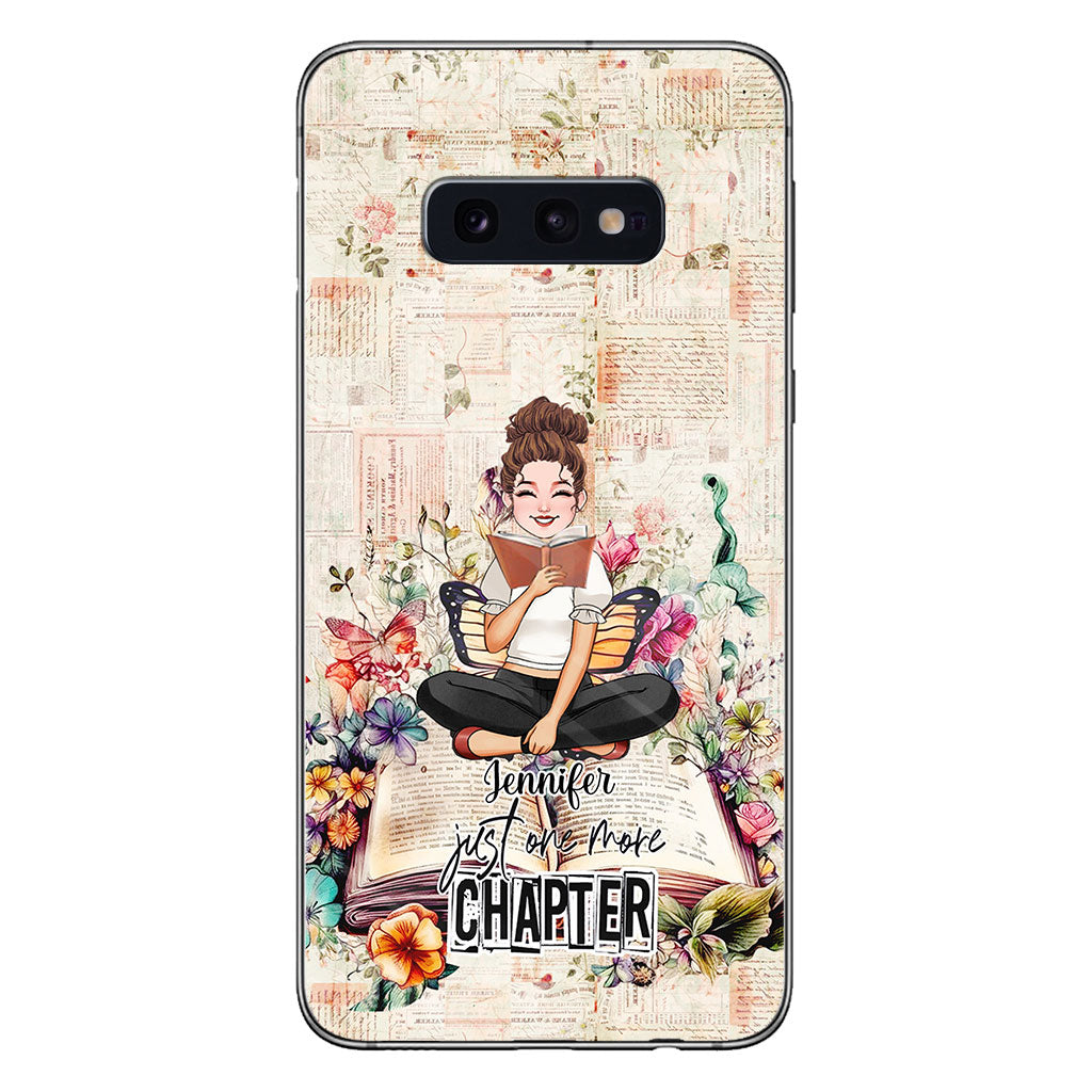 Just One More Chapter - Personalized Book Phone Case