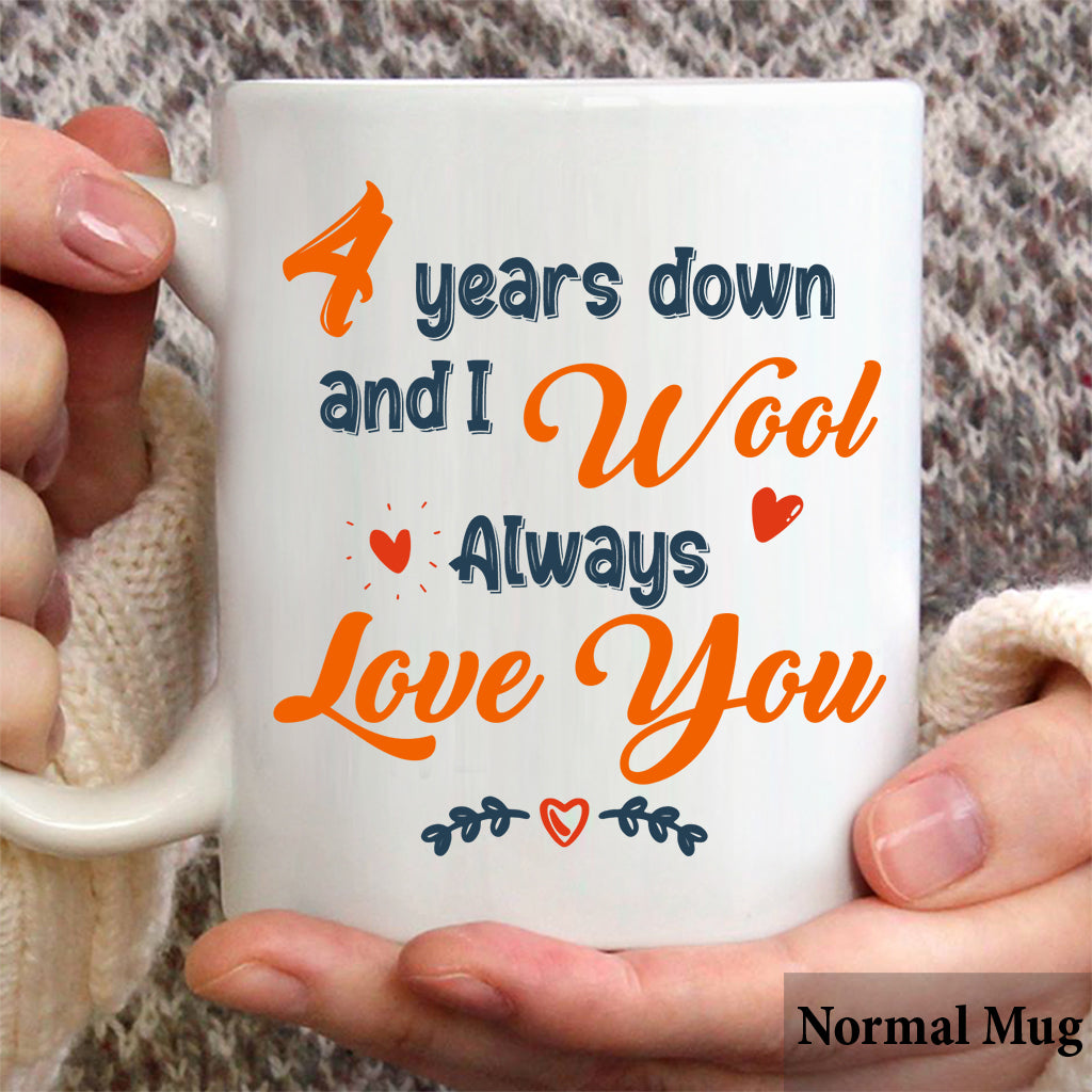 I Wool Always Love You - Personalized Husband And Wife Mug