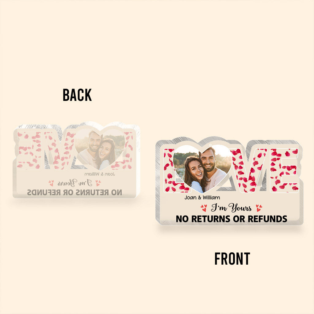 This Is Us - Couple gift for husband, wife, girlfriend, boyfriend - Personalized Custom Shaped Acrylic Plaque