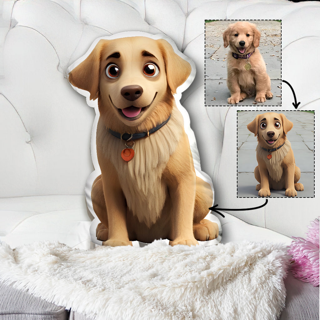 Cute Pet Pillow - Personalized Dog Shaped Pillow