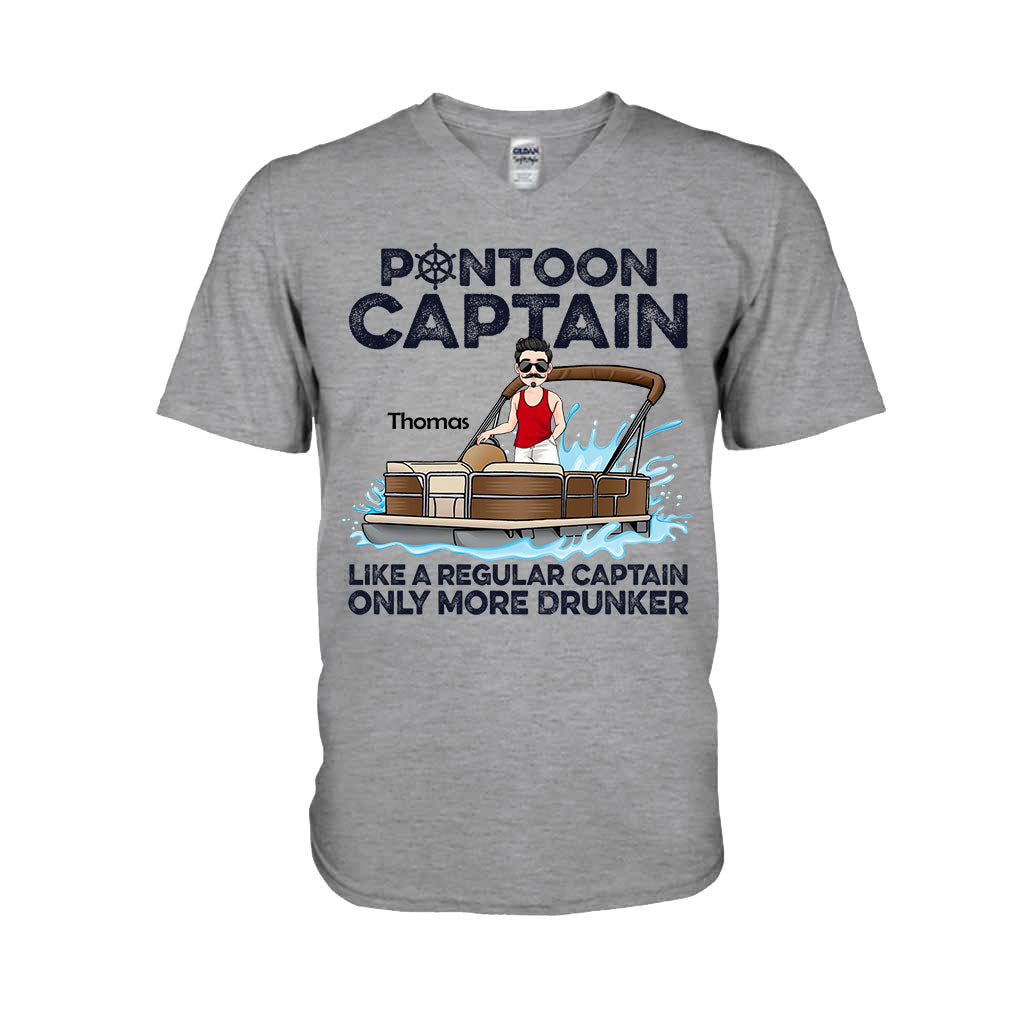 Pontoon King - Personalized Pontoon T-shirt & Hoodie