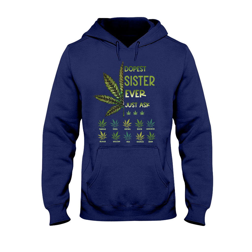 Dopest Dad Ever - Gift for dad, grandma, grandpa, mom, uncle, aunt, brother, sister - Personalized T-shirt And Hoodie
